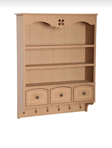 s.tkoleksiyonhobiantika Mutfak Rafı, Terek