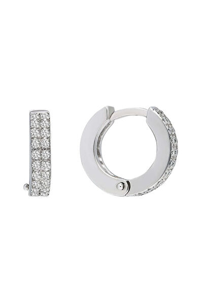 Sirius Pırlanta Altın Küpe