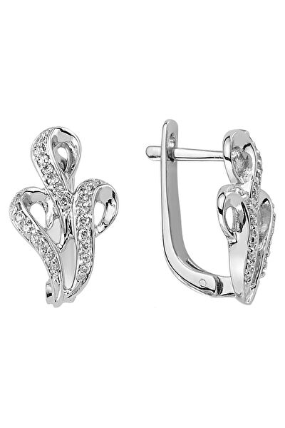 Sirius Pırlanta Altın Küpe