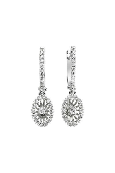 Sirius Pırlanta Altın Küpe