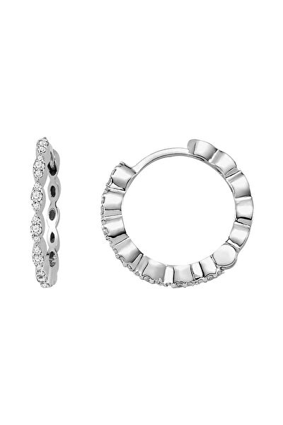 Sirius Pırlanta Altın Küpe