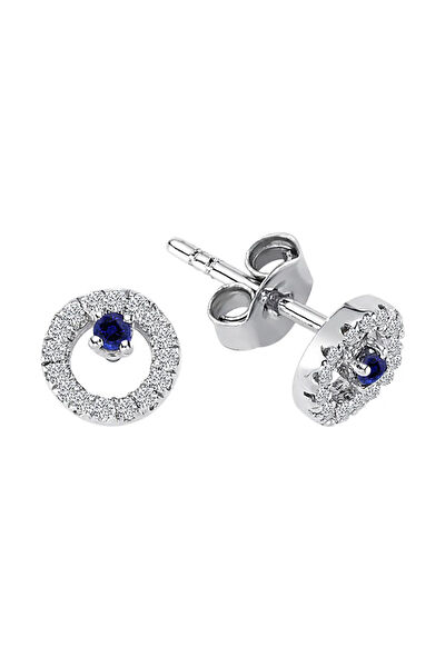 Sirius Pırlanta Altın Küpe