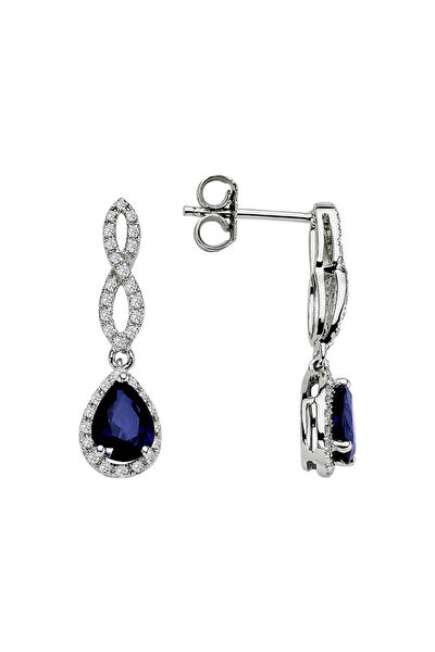 Sirius Pırlanta Altın Küpe