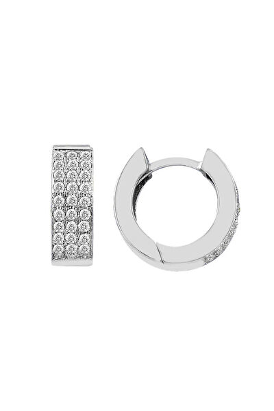 Sirius Pırlanta Altın Küpe