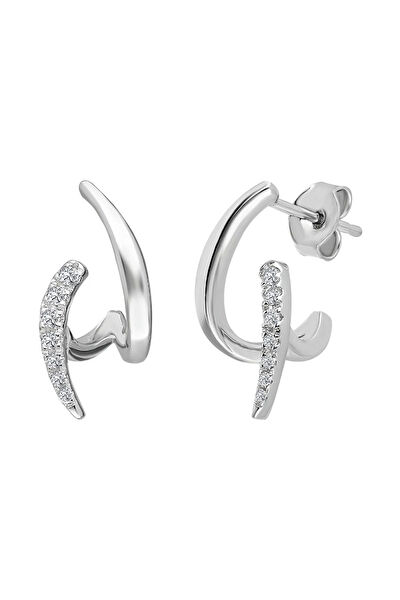 Sirius Pırlanta Altın Küpe