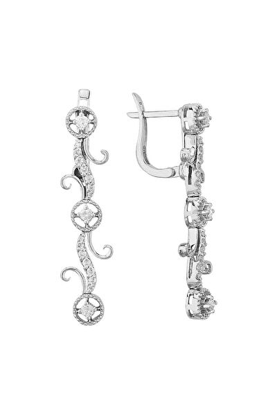 Sirius Pırlanta Altın Küpe