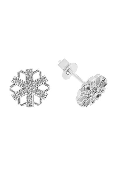 Sirius Pırlanta Altın Küpe