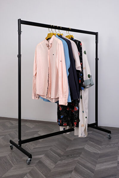 SMR Modern Raf Ahşap ve Çelik Raf Sanayi Ayaklı Askılık