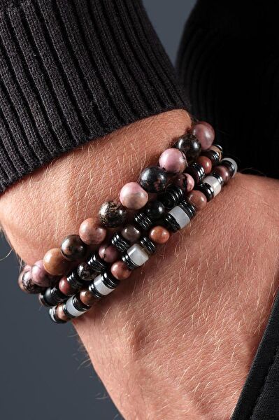 Ssilhoutte Doğaltaş Erkek Bileklik