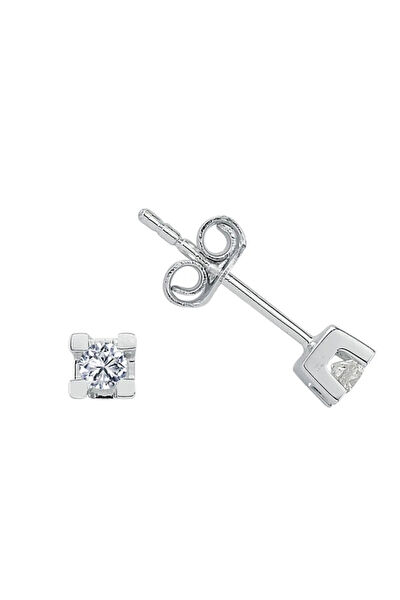 Sirius Pırlanta Altın Küpe