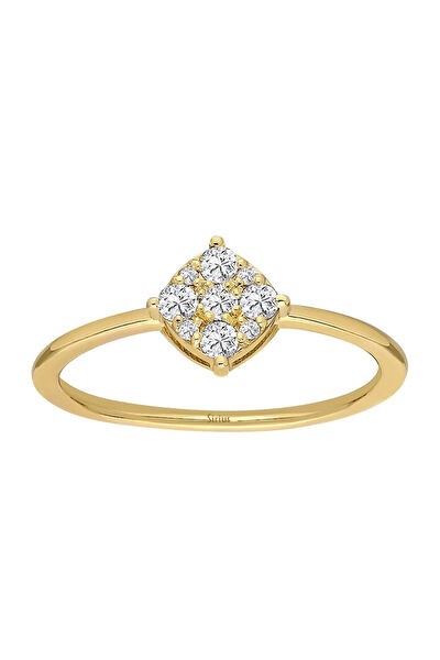 Sirius Pırlanta Altın Yüzük