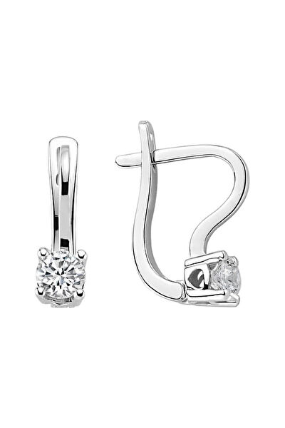 Sirius Pırlanta Altın Küpe