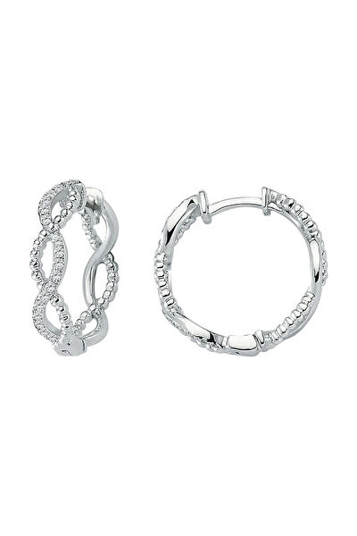 Sirius Pırlanta Altın Küpe