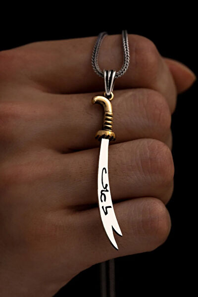 OSMANLI GÜMÜŞ Kolye, Zincir, Künye