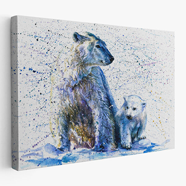 Harita Sepeti Kanvas Tablo