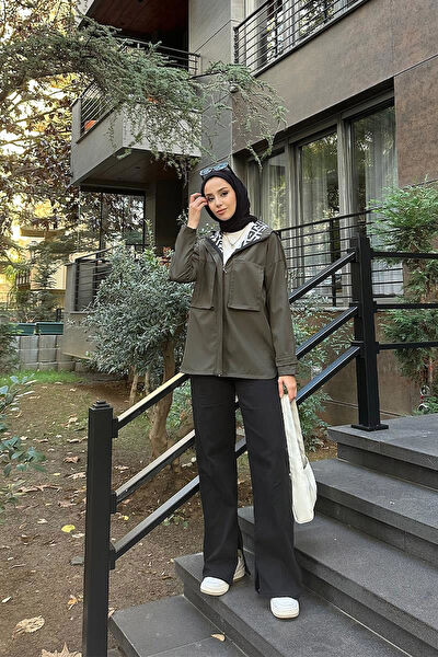 BurcuTesettür Tesettür Trençkot, Yağmurluk