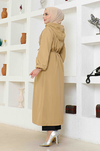 BurcuTesettür Tesettür Trençkot, Yağmurluk