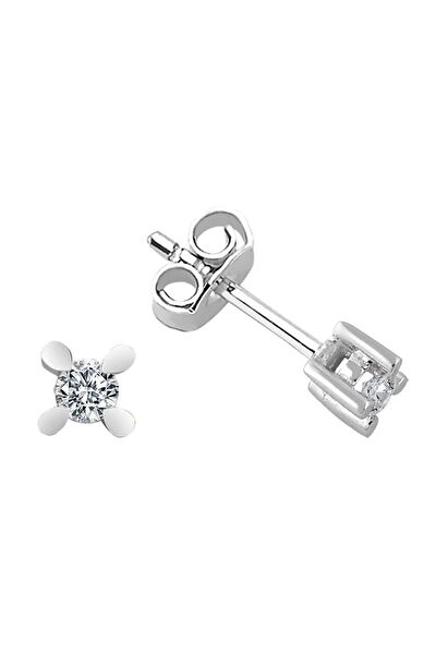 Sirius Pırlanta Altın Küpe