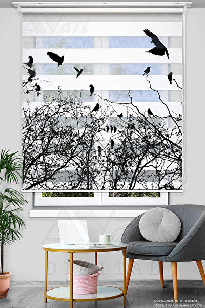 Avart Digital Zebra Perde