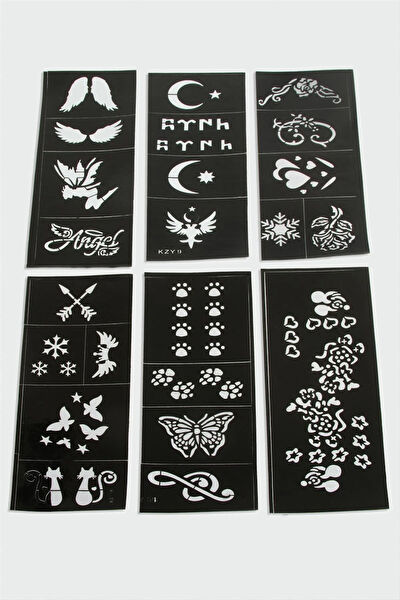 CT STONES Hint Kınası, Şablonları