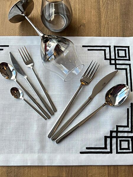 ROSSEV Çeyiz Çatal, Kaşık, Bıçak Takımı