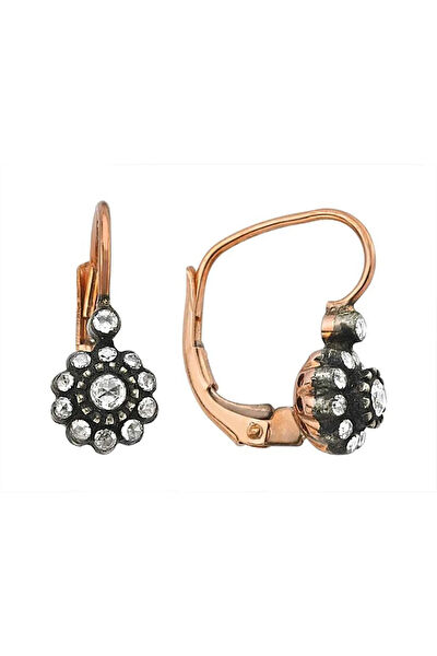 Sirius Pırlanta Altın Küpe