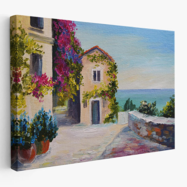 Harita Sepeti Kanvas Tablo