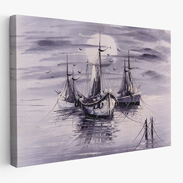 Harita Sepeti Kanvas Tablo