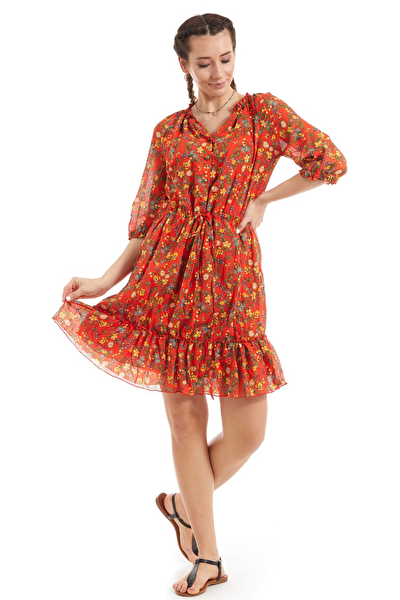 newbutix Yazlık Elbise