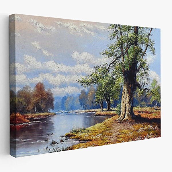 Harita Sepeti Kanvas Tablo