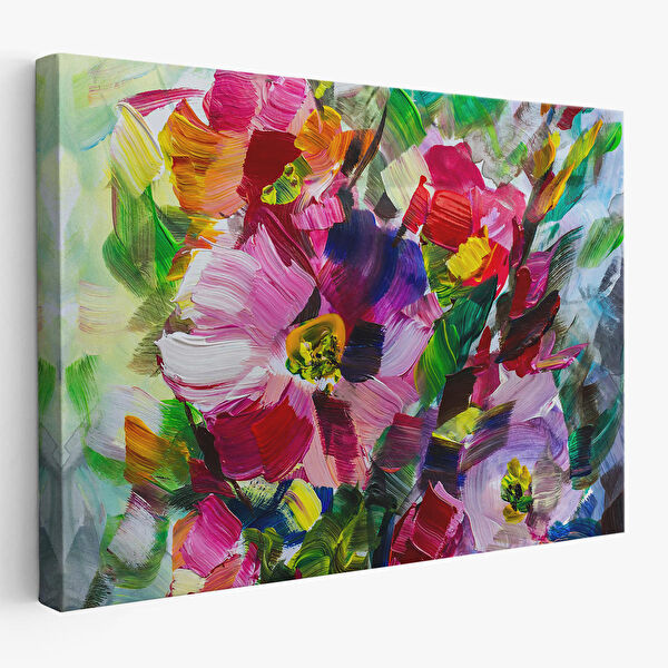 Harita Sepeti Kanvas Tablo