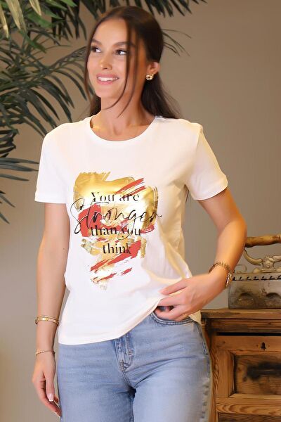 Nazen Giyim Kadın Tişört