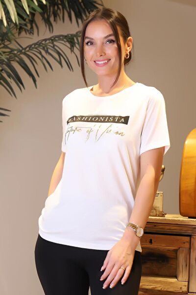 Nazen Giyim Kadın Tişört