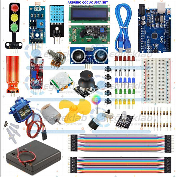Eğiteklab Arduino Parçaları ve Setleri