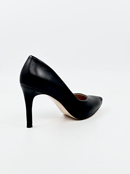 İnci Topuk Stiletto Ayakkabı