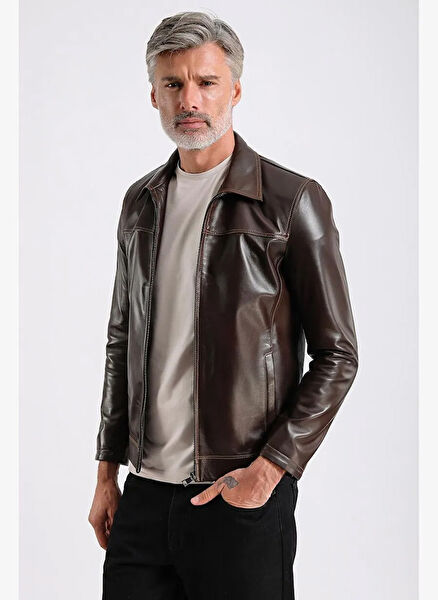 Maroquin Leather Erkek Ceket