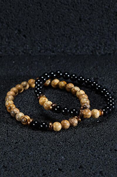 Ssilhoutte Doğaltaş Erkek Bileklik