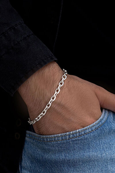 OSMANLI GÜMÜŞ Erkek Bileklik