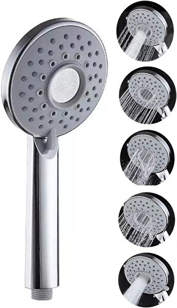 Euromix Duş Başlığı, Spirali, Seti