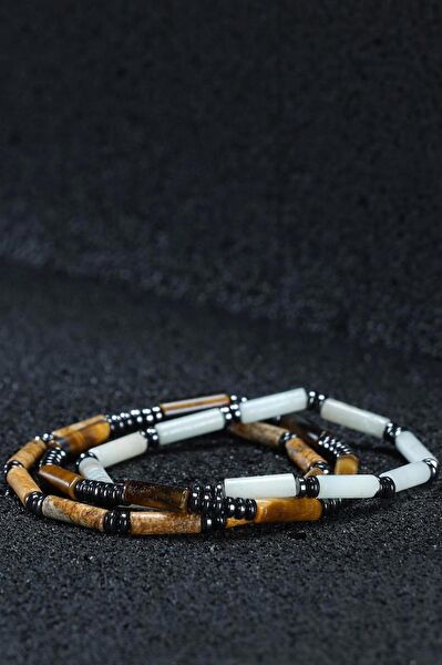 Ssilhoutte Doğaltaş Erkek Bileklik