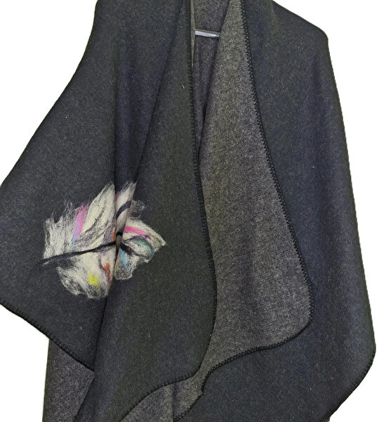 Moli Tasarım Kadın Panço