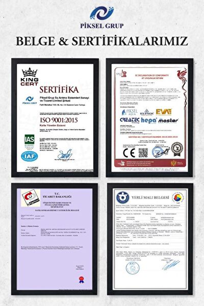 Piksel Aqua Su Arıtma Cihazı Yedek Parça, Aksesuar