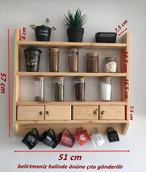 Kardemir Mutfak Rafı, Terek