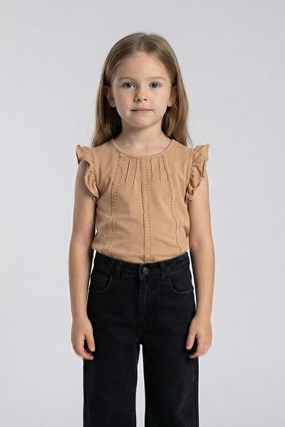 Mutlu Kids Kız Çocuk Tişört
