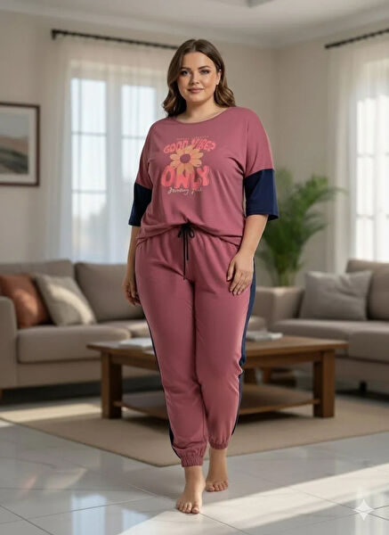 FAMES Büyük Beden Eşofman