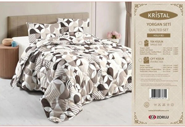 Taç Kristal Pamuk Yorgan