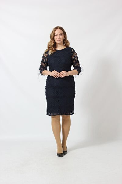 Moda berray Büyük Beden Abiye Elbise