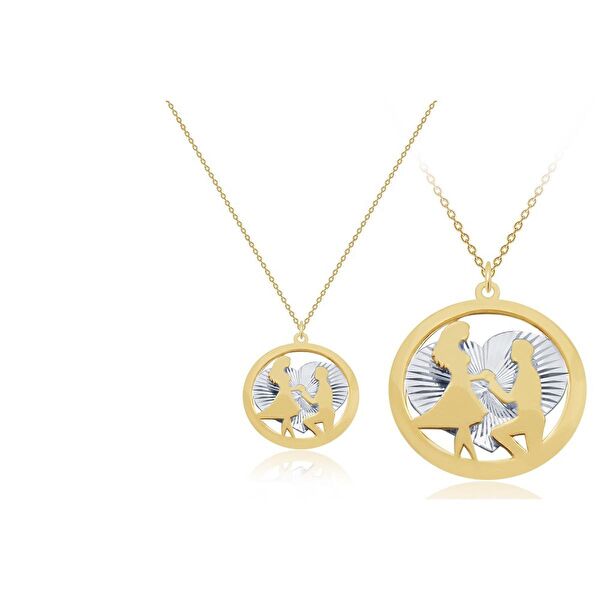 Diamond Line-Gülaylar Altın Kolye