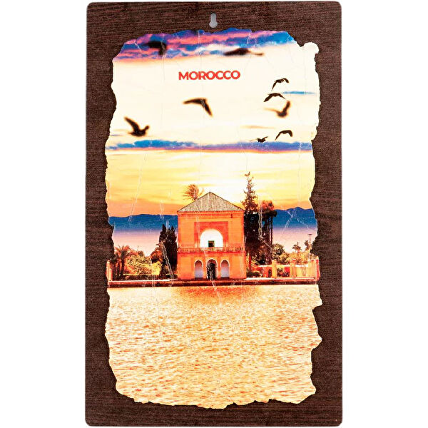 Dünyadan Hediyeler Ahşap Tablo