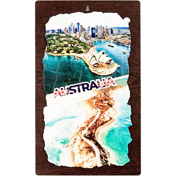 Dünyadan Hediyeler Ahşap Tablo